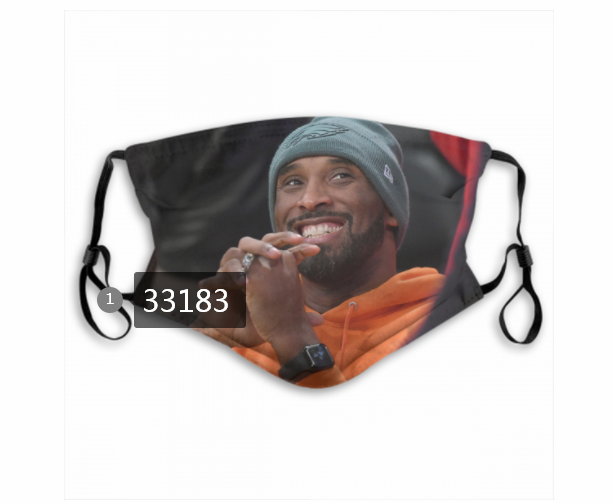 2021 NBA Los Angeles Lakers #24 kobe bryant 33183 Dust mask with filter